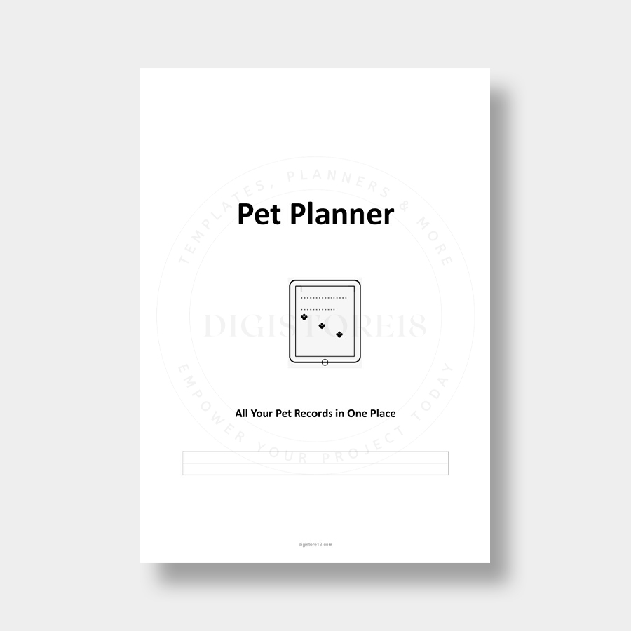 Pet Care Planner